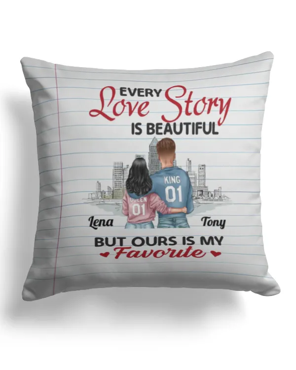 Cotton Drill Pillow (Dual Sided)