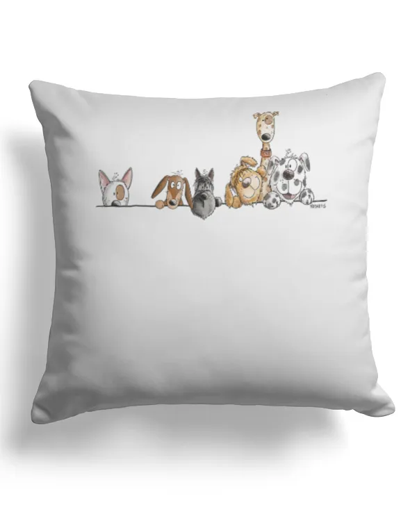Cotton Drill Pillow (Dual Sided)