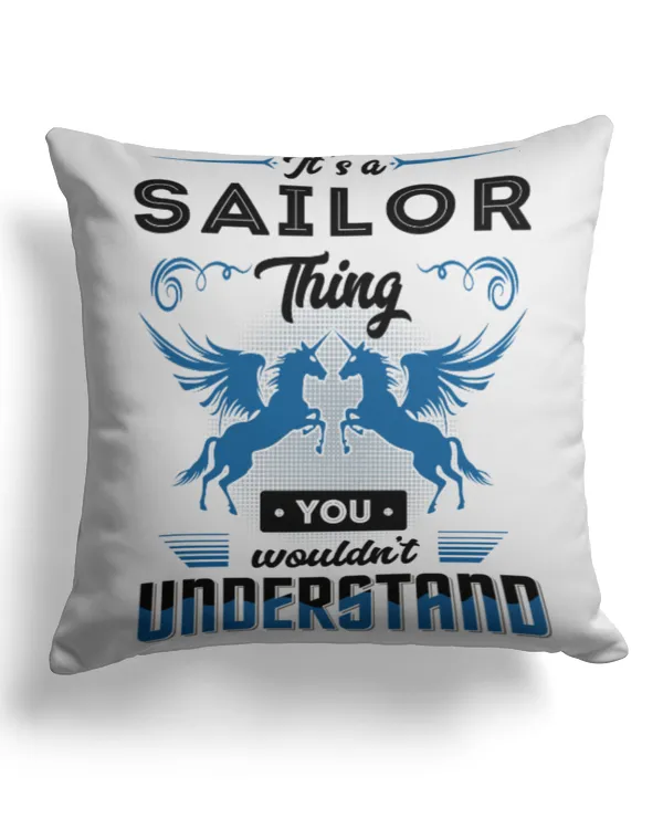 Cotton Drill Pillow (Dual Sided)