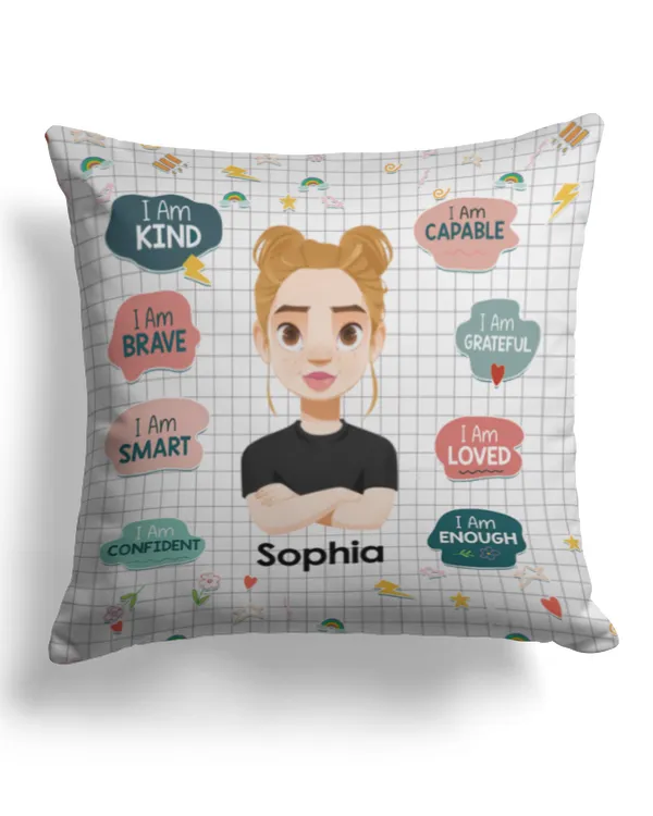 Cotton Drill Pillow (Dual Sided)