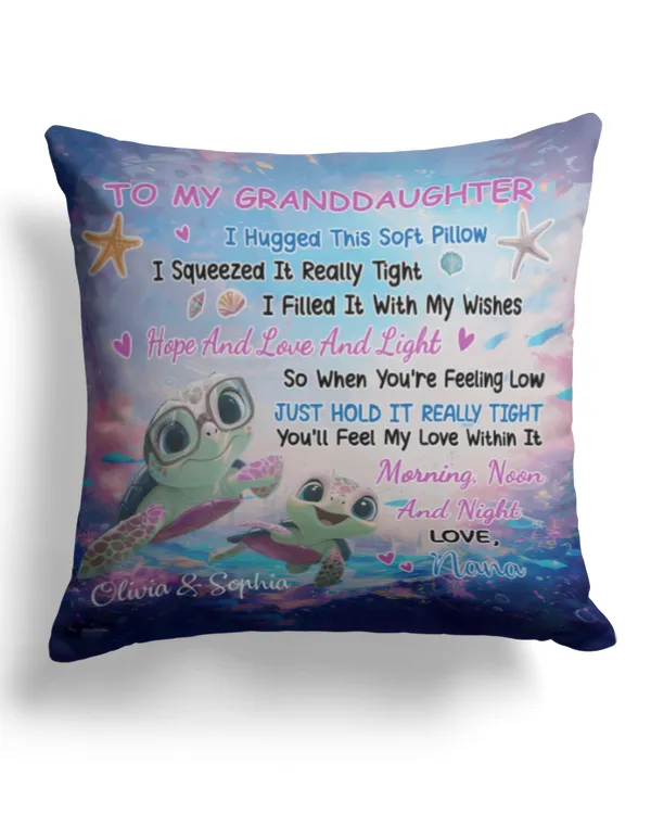 Cotton Drill Pillow (Dual Sided)