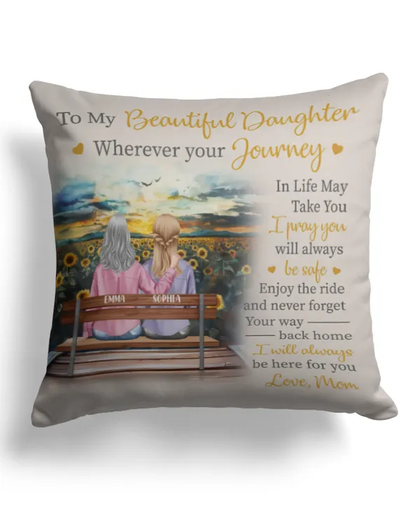Cotton Drill Pillow (Dual Sided)