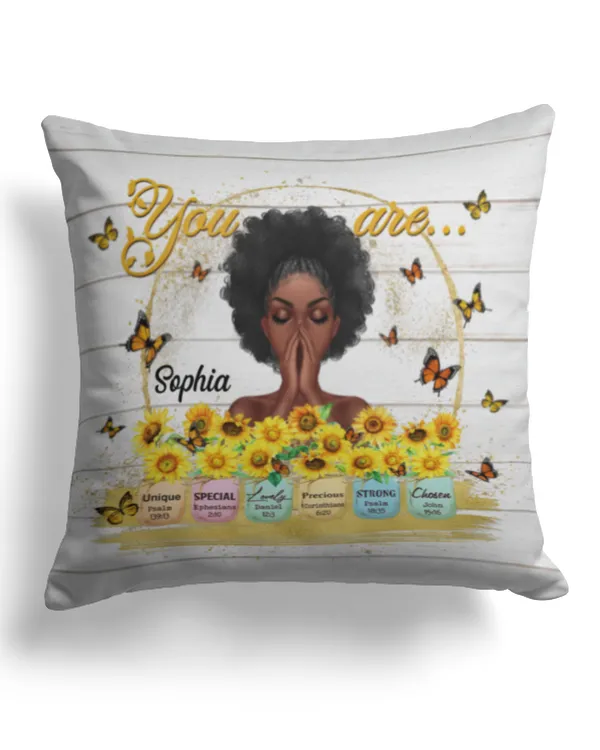 Cotton Drill Pillow (Dual Sided)