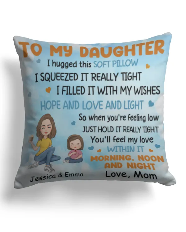 Cotton Drill Pillow (Dual Sided)