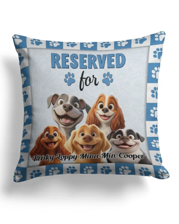 Cotton Drill Pillow (Dual Sided)