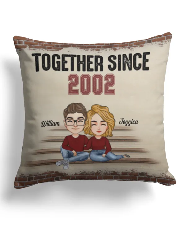 Cotton Drill Pillow (Dual Sided)