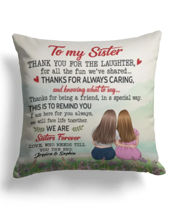 Cotton Drill Pillow (Dual Sided)