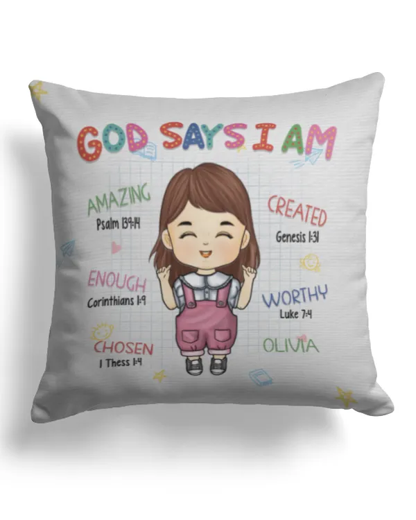 Cotton Drill Pillow (Dual Sided)