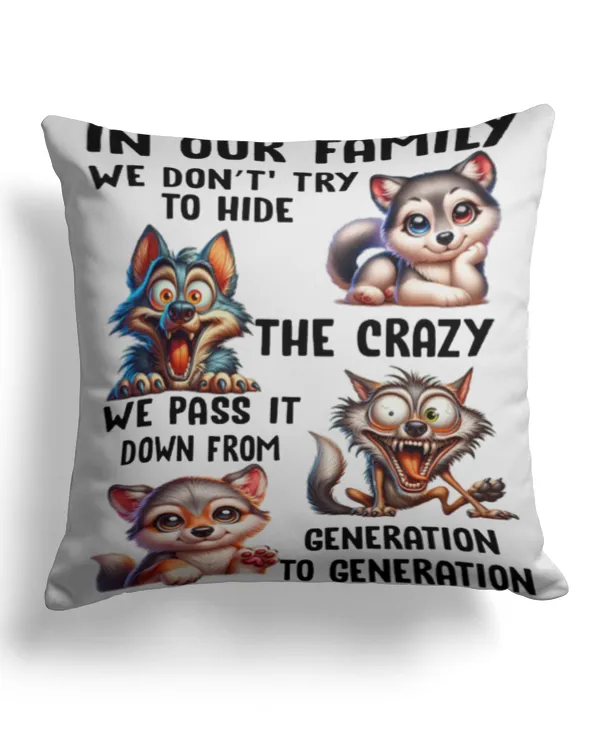 Cotton Drill Pillow (Dual Sided)