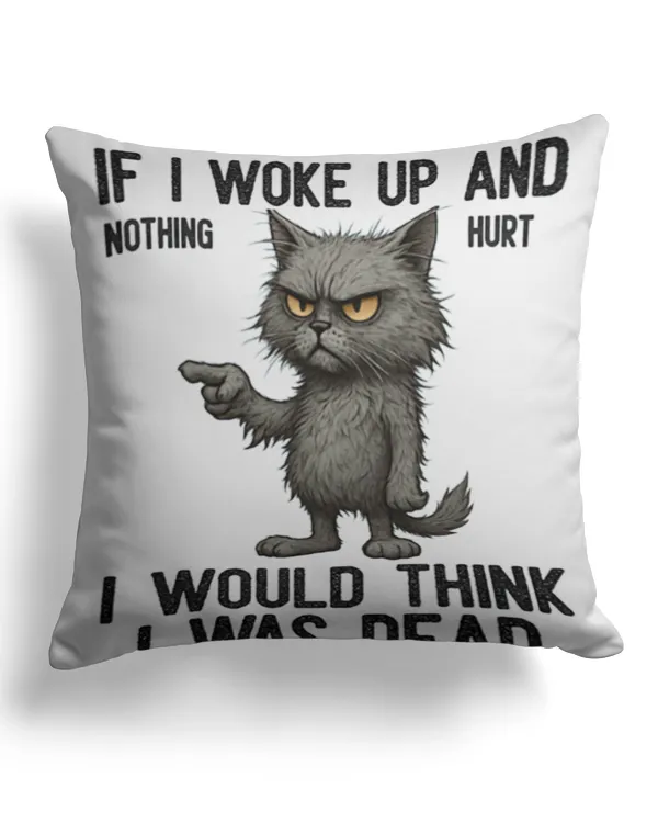 Cotton Drill Pillow (Dual Sided)