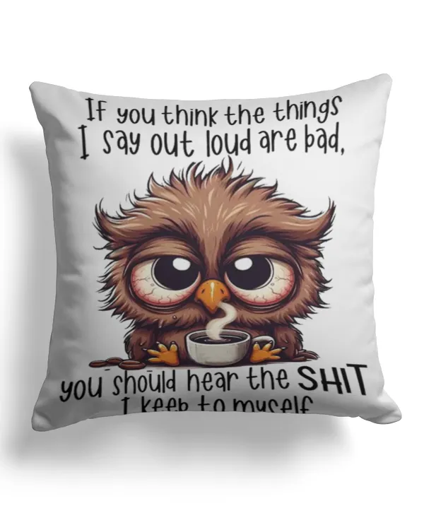 Cotton Drill Pillow (Dual Sided)