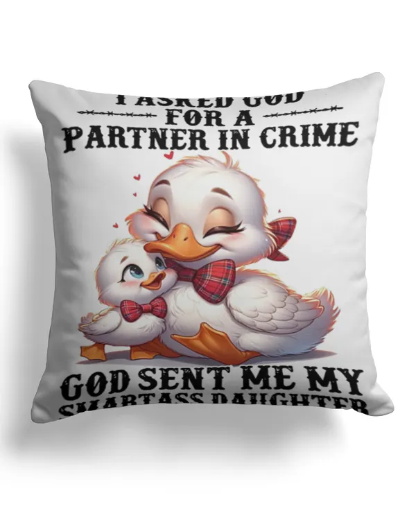 Cotton Drill Pillow (Dual Sided)
