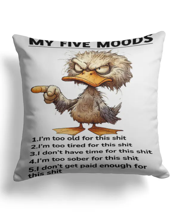 Cotton Drill Pillow (Dual Sided)