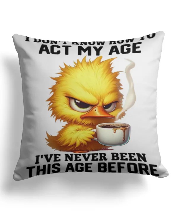 Cotton Drill Pillow (Dual Sided)