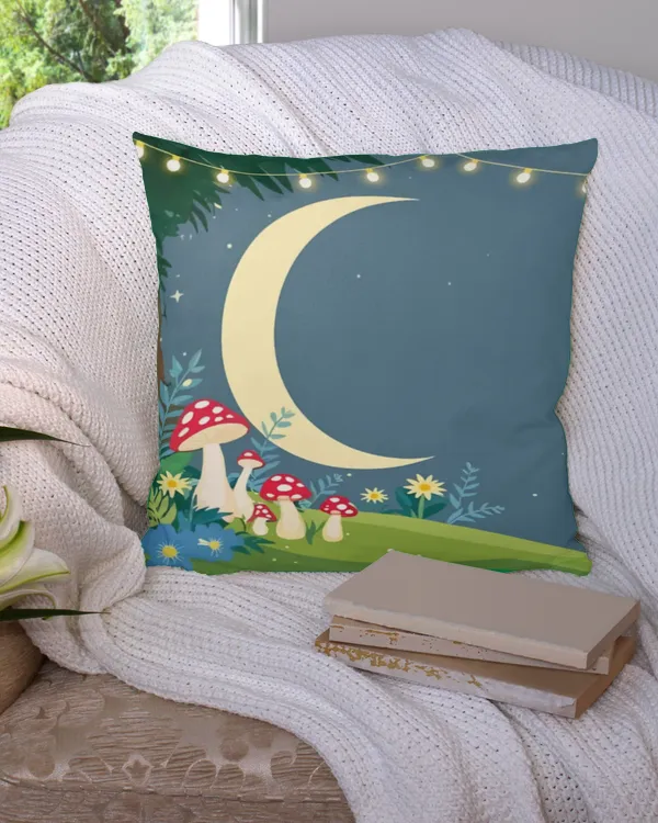 Cotton Drill Pillow (Dual Sided)