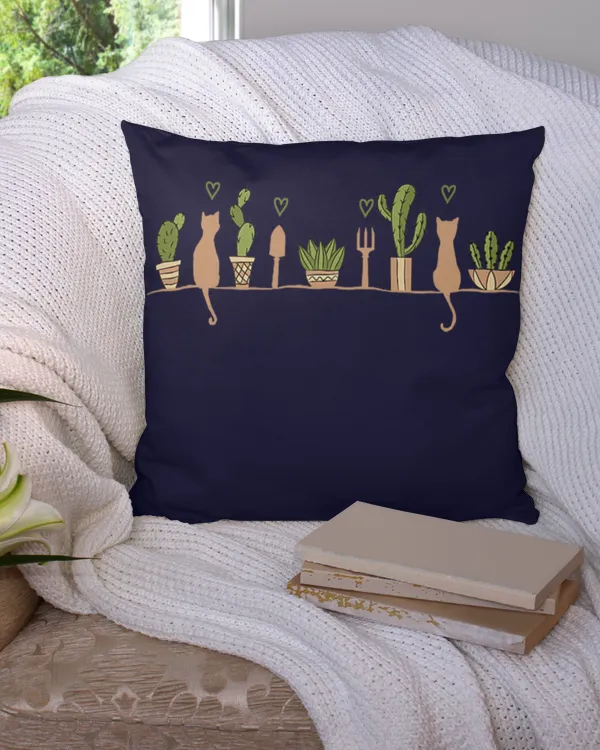 Cotton Drill Pillow (Dual Sided)