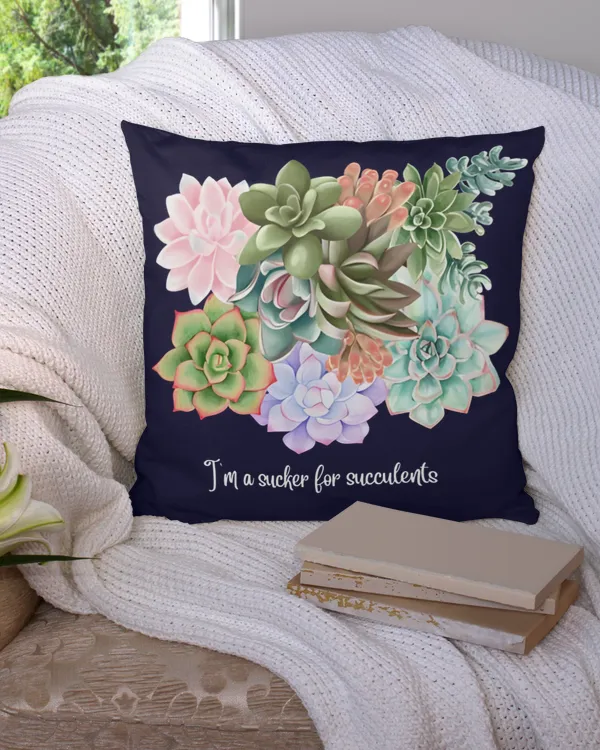 Cotton Drill Pillow (Dual Sided)