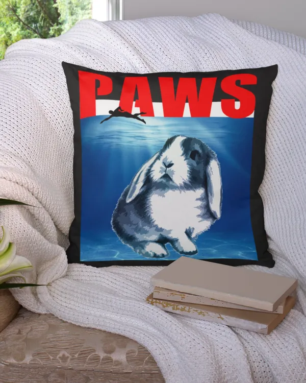 Cotton Drill Pillow (Dual Sided)