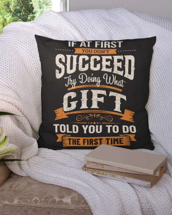 Cotton Drill Pillow (Dual Sided)