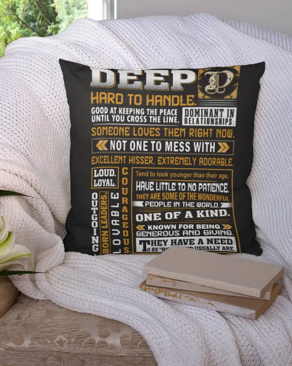 Cotton Drill Pillow (Dual Sided)