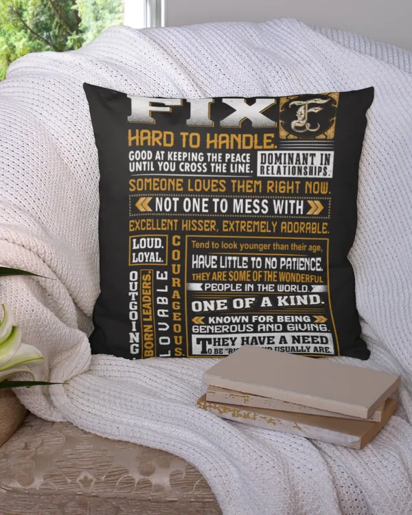 Cotton Drill Pillow (Dual Sided)
