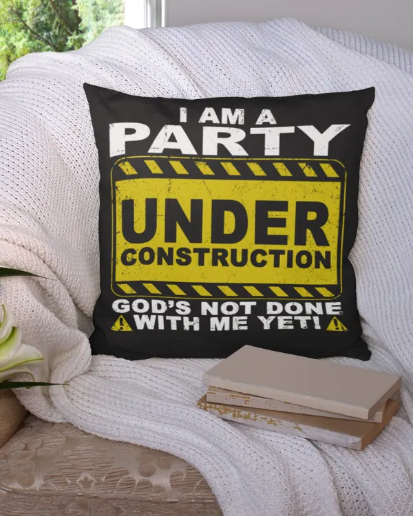 Cotton Drill Pillow (Dual Sided)