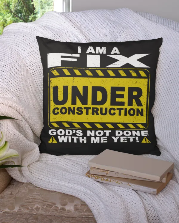Cotton Drill Pillow (Dual Sided)