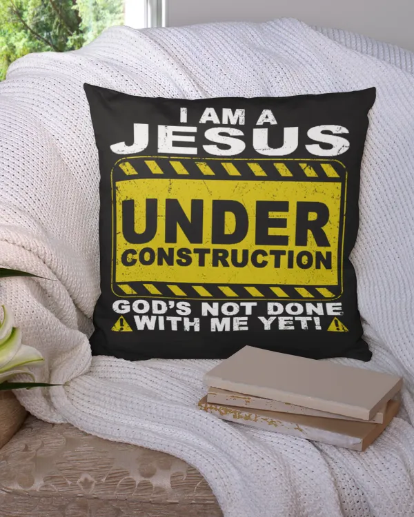 Cotton Drill Pillow (Dual Sided)