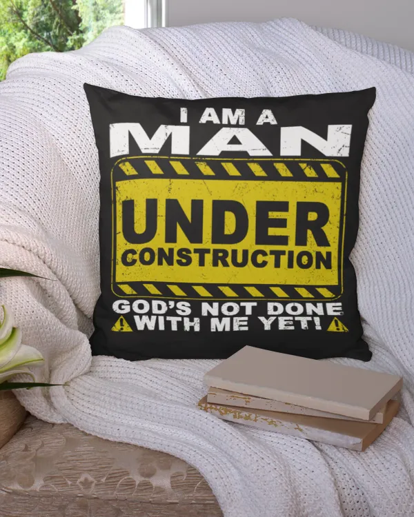 Cotton Drill Pillow (Dual Sided)