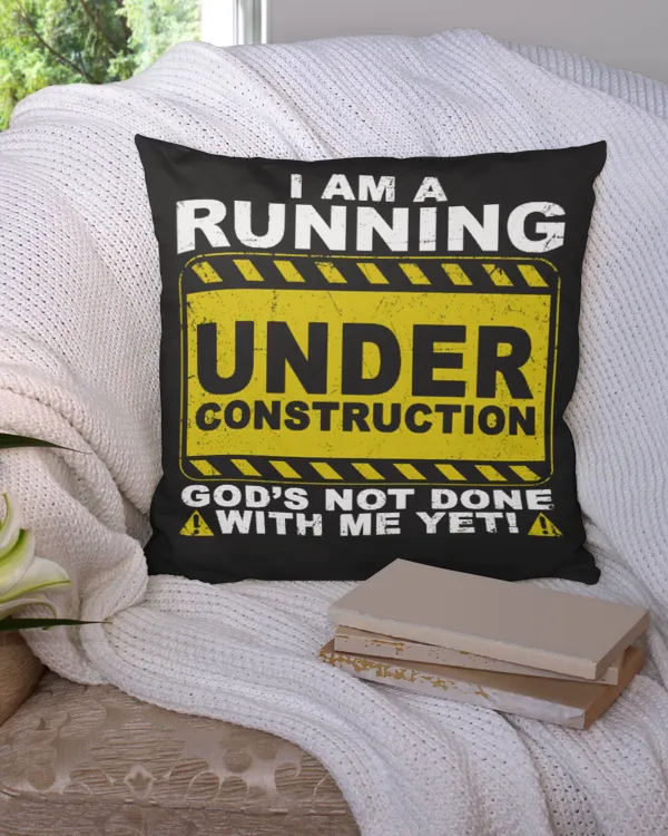 Cotton Drill Pillow (Dual Sided)
