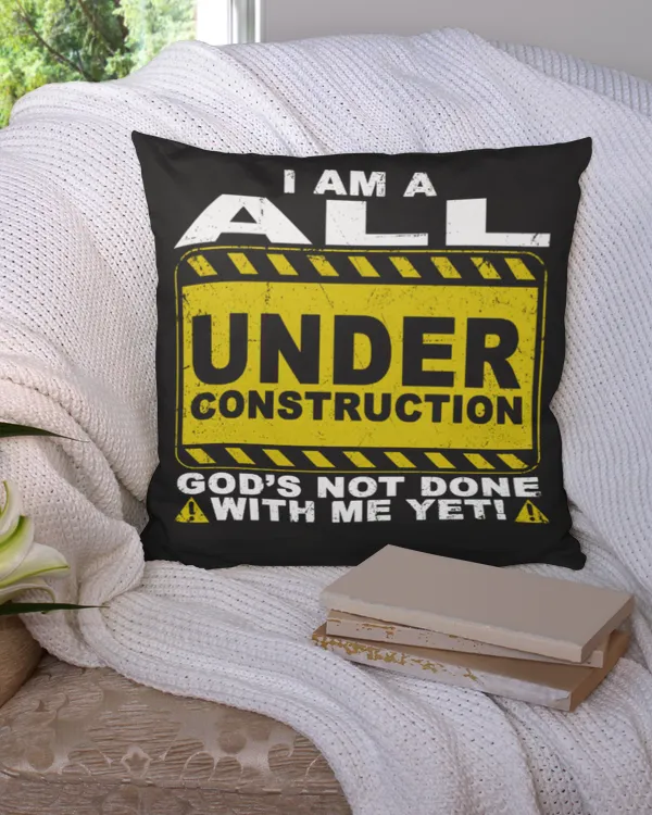 Cotton Drill Pillow (Dual Sided)