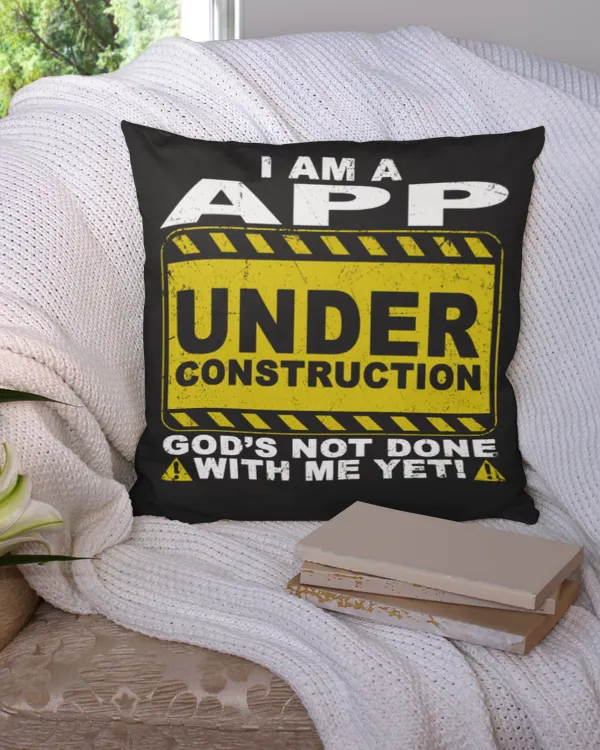 Cotton Drill Pillow (Dual Sided)