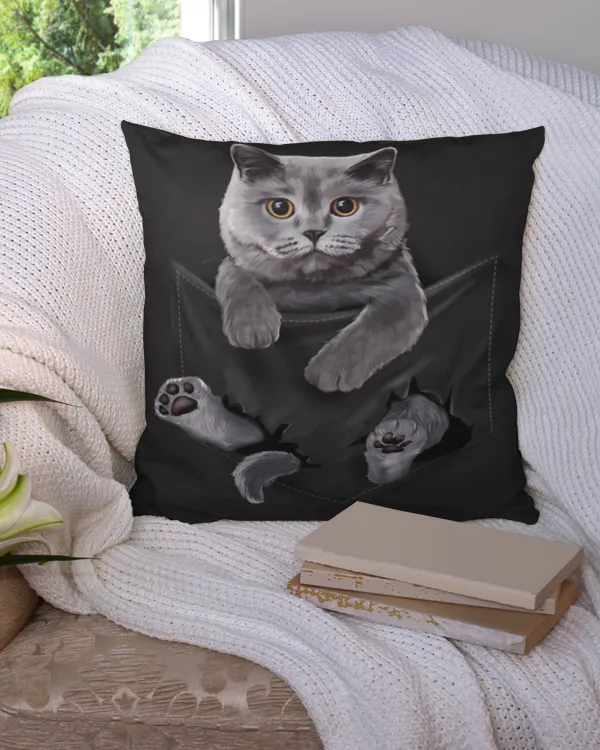 Cotton Drill Pillow (Dual Sided)