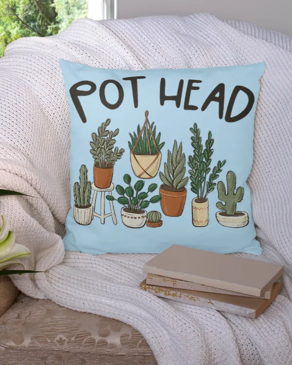 Cotton Drill Pillow (Dual Sided)