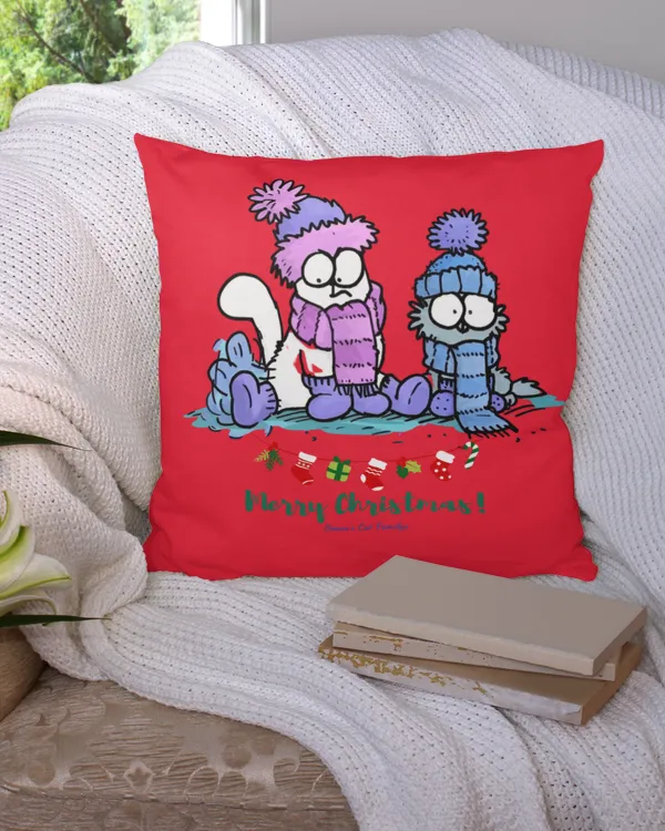 Cotton Drill Pillow (Dual Sided)