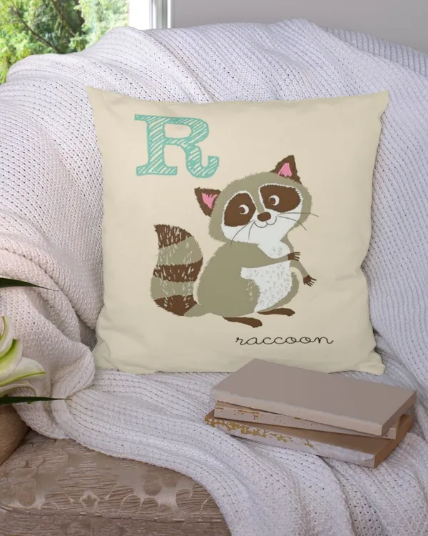 RACCOON - PILLOW - 010