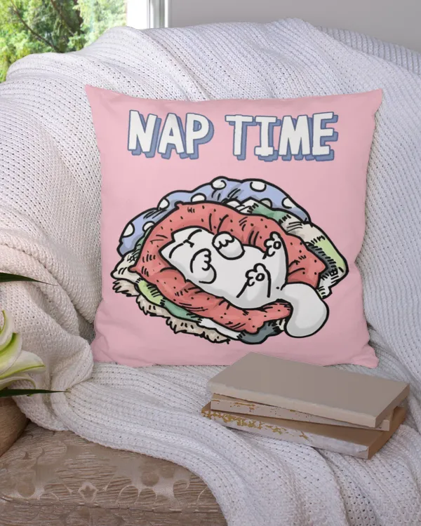 Cotton Drill Pillow (Dual Sided)