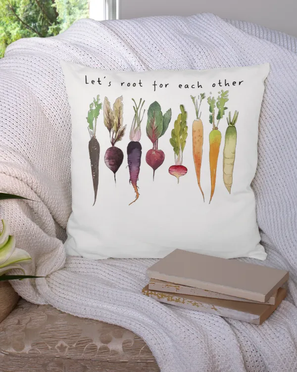 Cotton Drill Pillow (Dual Sided)