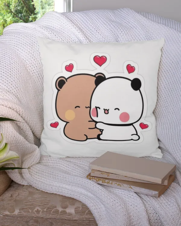 Cotton Drill Pillow (Dual Sided)
