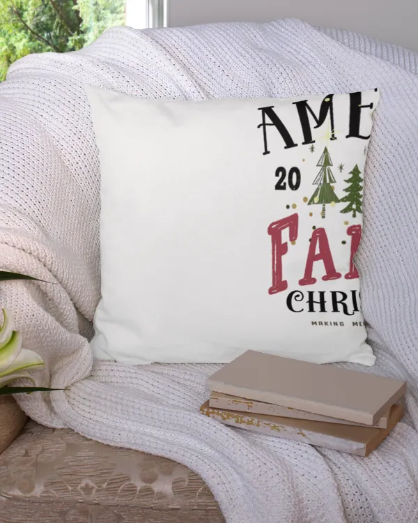 Cotton Drill Pillow (Dual Sided)