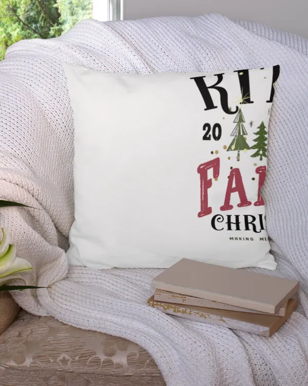 Cotton Drill Pillow (Dual Sided)