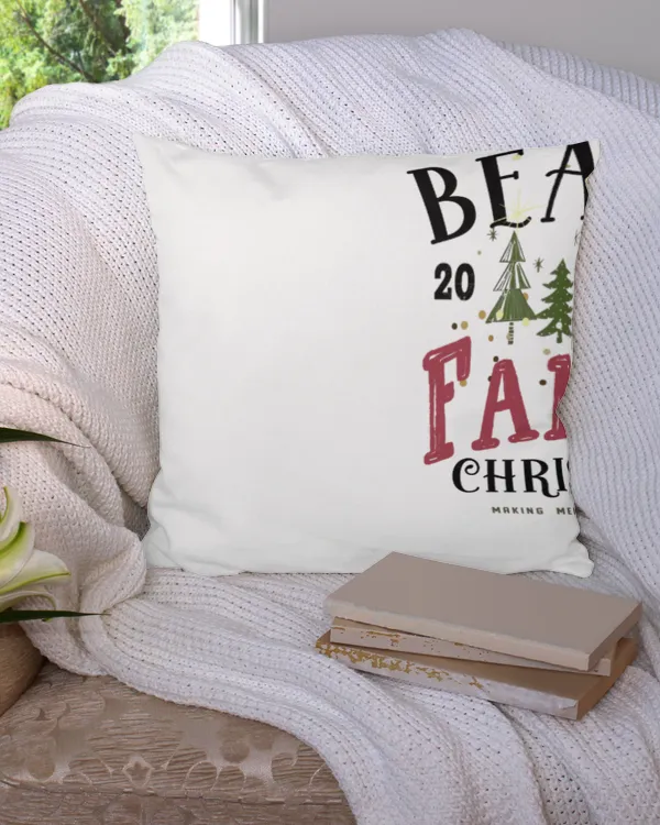 Cotton Drill Pillow (Dual Sided)