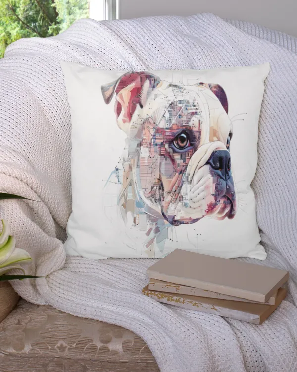 Cotton Drill Pillow (Dual Sided)