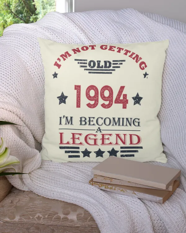Personalized Year Vintage Birthday Gifts Red Throw Pillow, Gifts For Husband, Gifts Idea For Husband