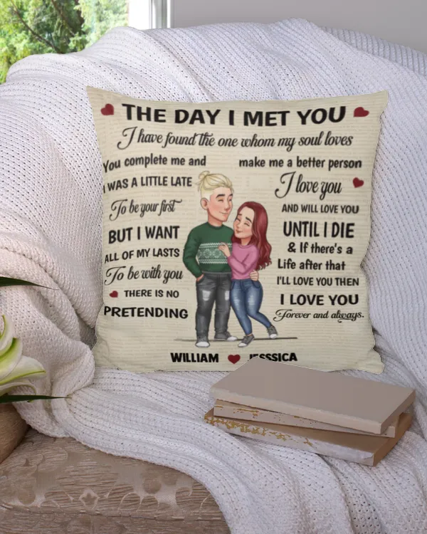 I Love You And Will Love You Until I Die - Personalized Pillow, Gift For Husband, Gift Idea For Husband