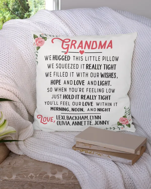 Custom Grandma With Kid Names
