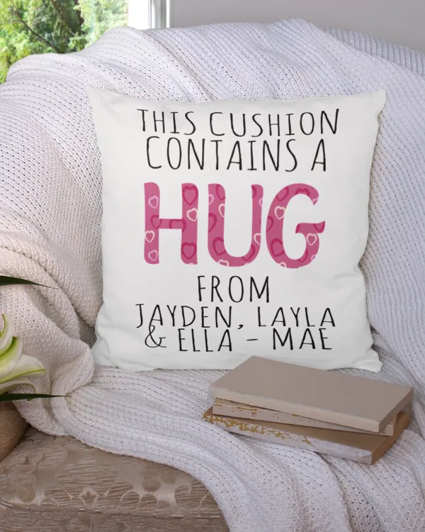 Custom Grandma Gift This Cushion Contains Hug
