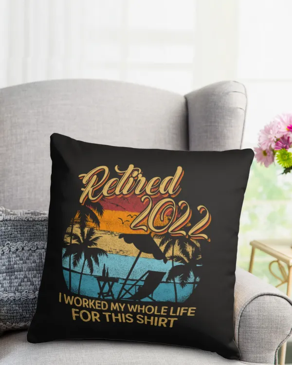 Cotton Drill Pillow (Dual Sided)