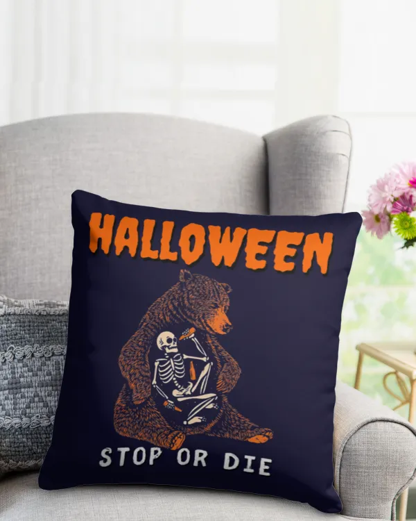 Cotton Drill Pillow (Dual Sided)