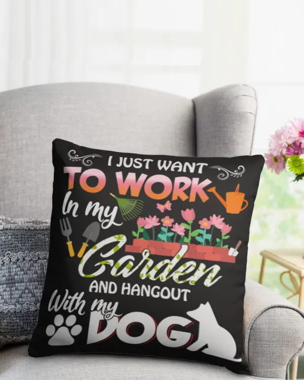 Cotton Drill Pillow (Dual Sided)